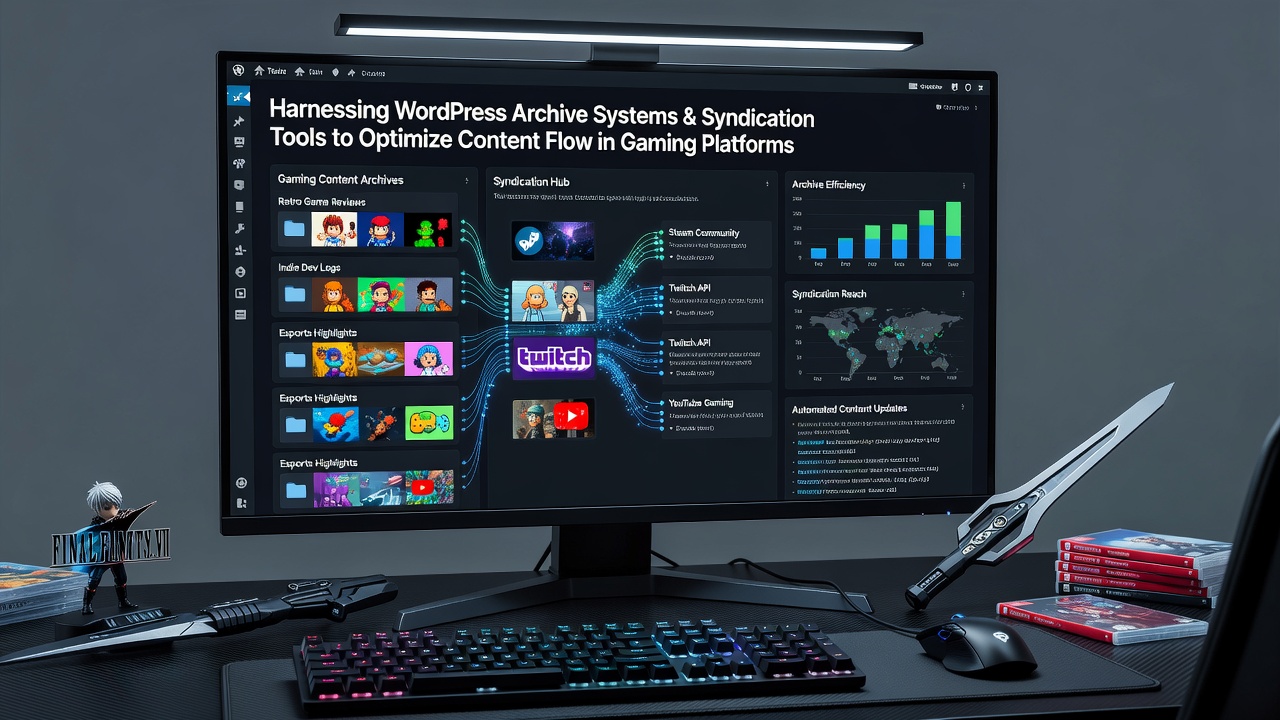 Syndikation und Content-Flow-Optimierung in Gaming-Umgebungen