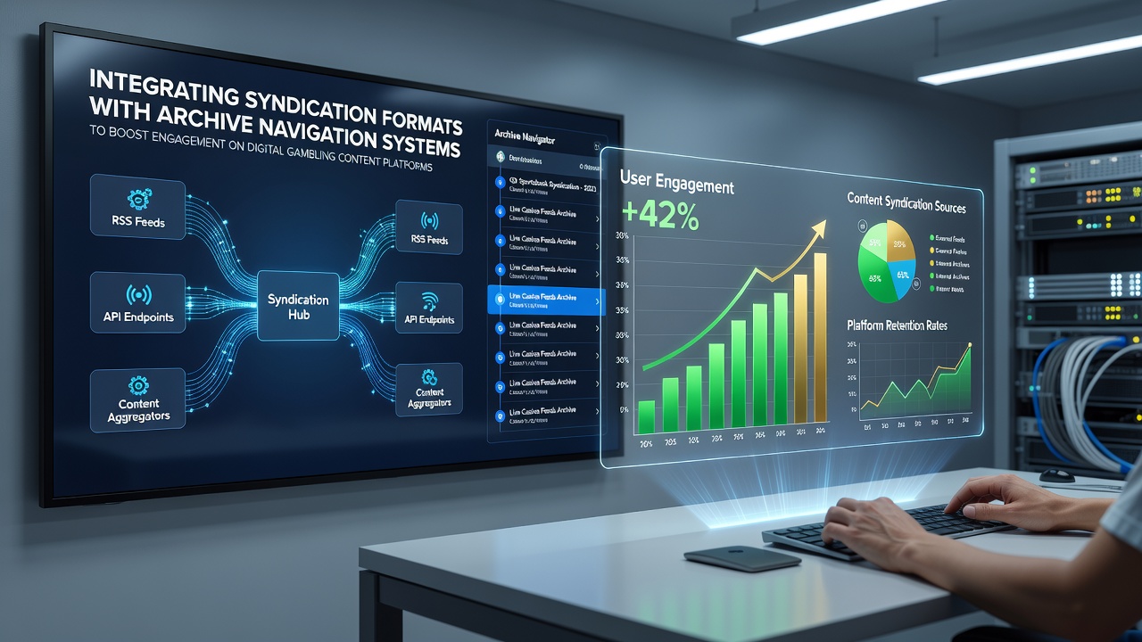 Integration von Syndikationsformaten mit Archivnavigationssystemen auf digitalen Plattformen