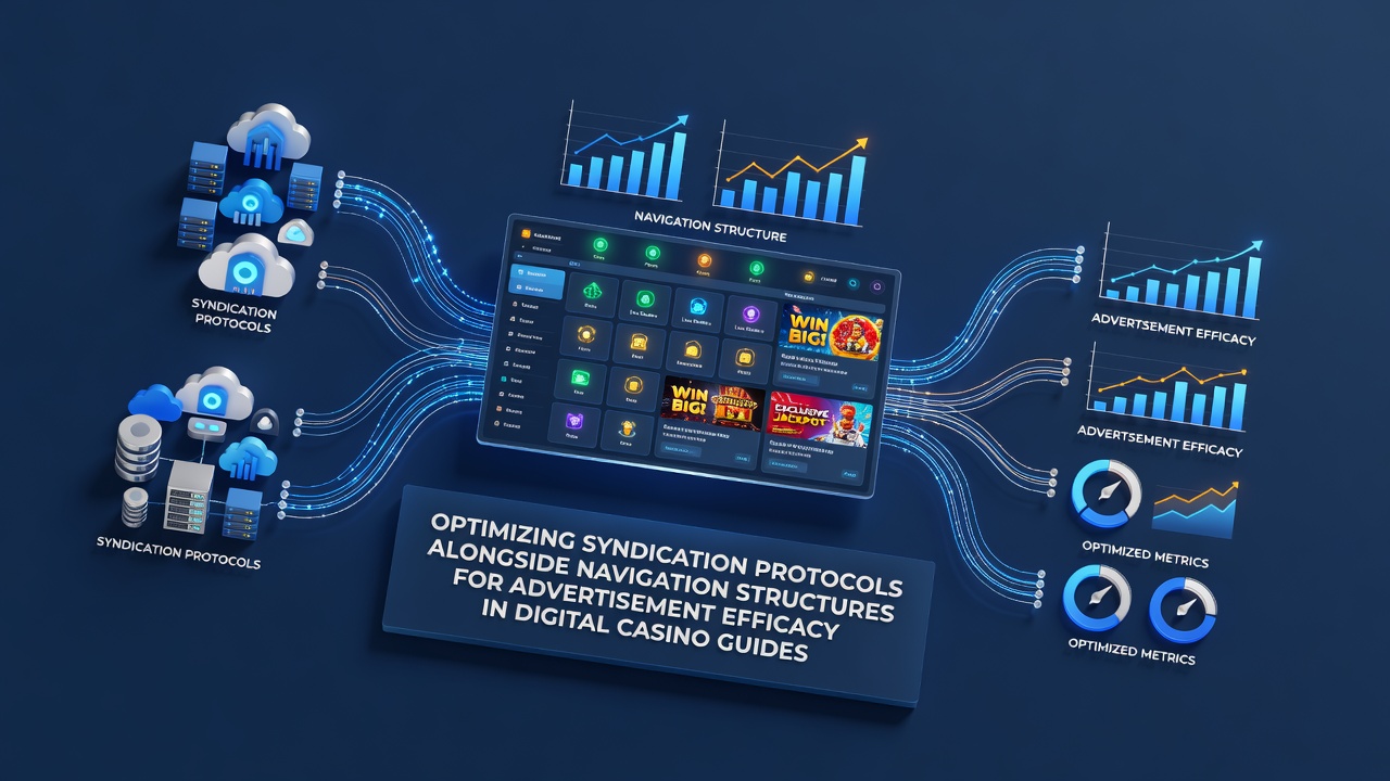 Darstellung optimierter Syndikationsprotokolle mit integrierten Navigationsstrukturen in Casino-Guides